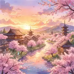 Anime scenery